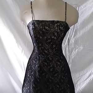 Gorgeous NWT Black Lace Formal Dress